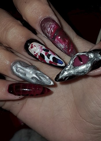 ghostface tırnak