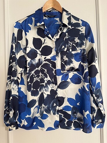 Zara saten bluz