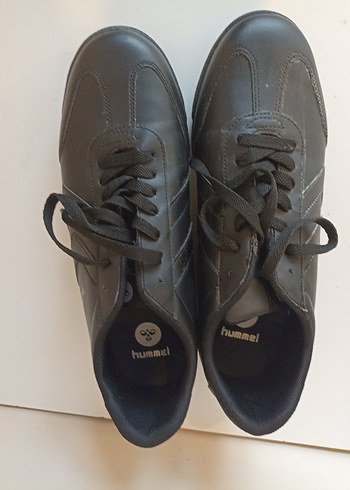42 Beden Hummel Siyah Bağcıklı Spor Ayakkabı