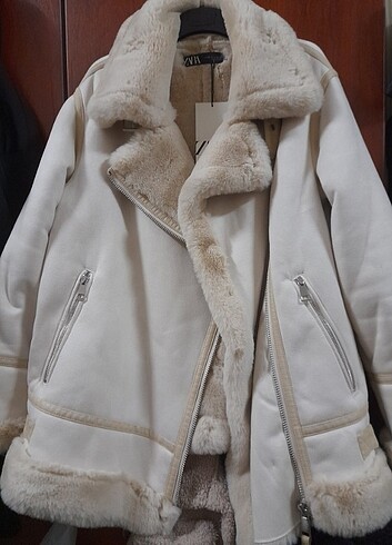 ZARA YÜNLÜ BIKER MONT 
