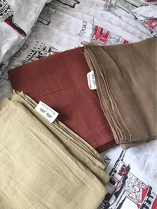 Fresh scarf pamuk keten şal