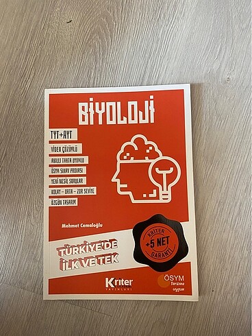 tur biyoloji kriter yayınları