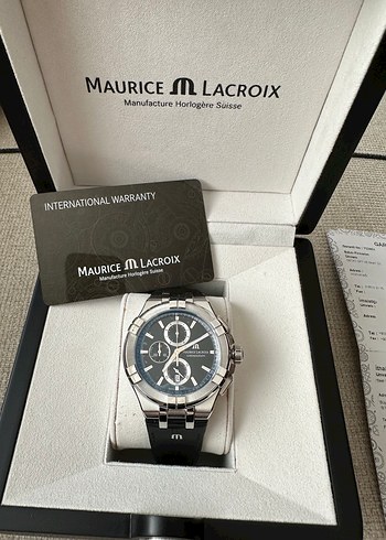 Beden Maurice Lacroix Siyah Erkek Kol Saati