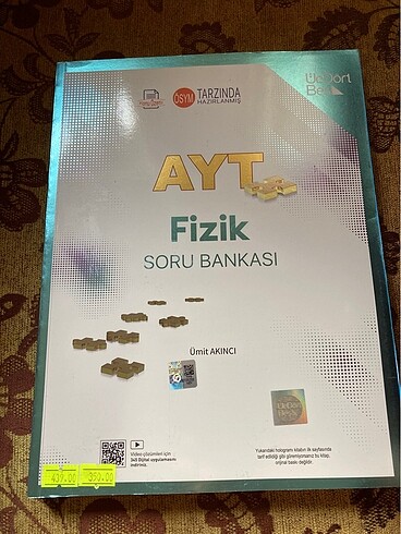 345 YAYINLARI AYT FİZİK SORU BANKASI