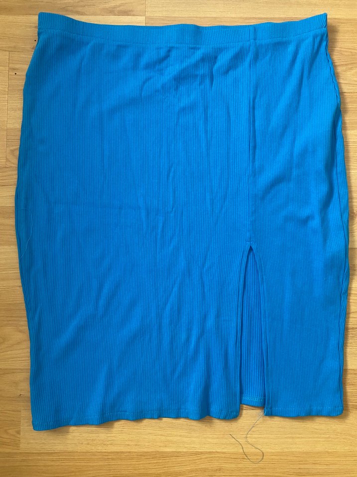 Shein Koyu Mavi Midi İkili Takım - Görsel 3