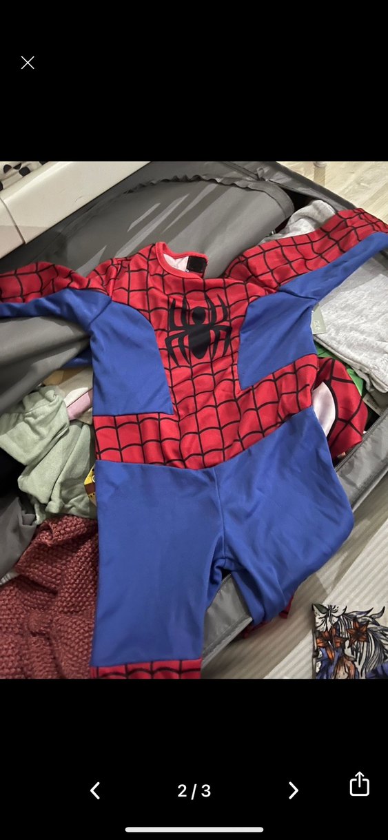 H&M  Örümcek Adam Çocuk Kostüm Seti - Görsel 2