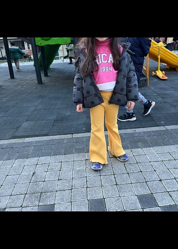 Zara kız çocuk mont - Görsel 2