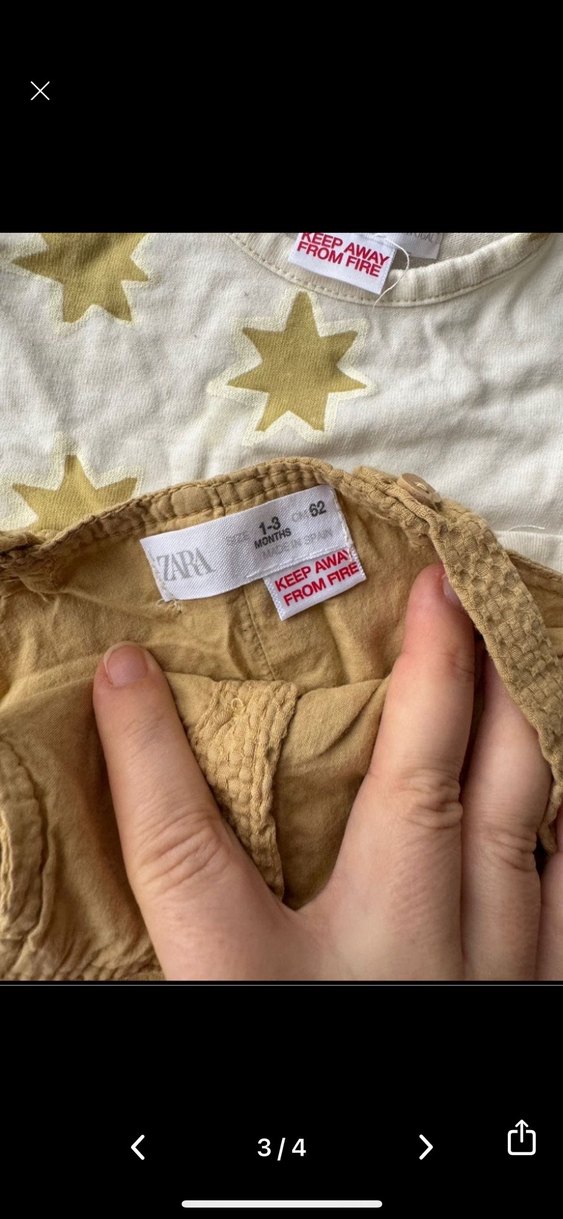 Zara bebek takım - Görsel 3