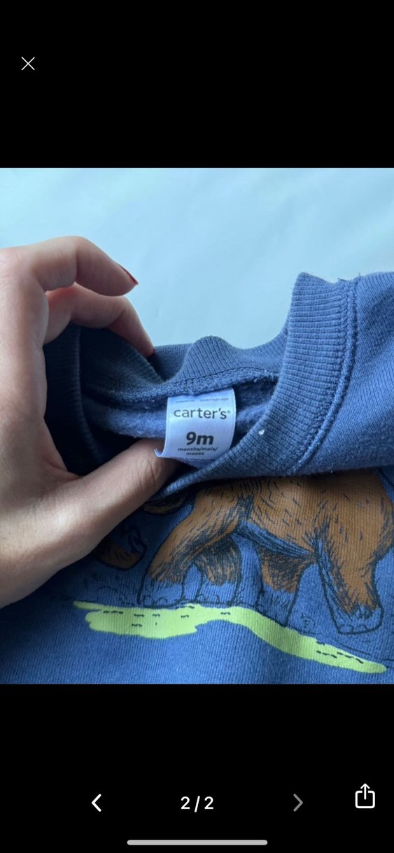 Carters bebek takım - Görsel 2