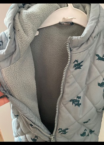 6 Ay Beden gri Renk H&M astronot tulum