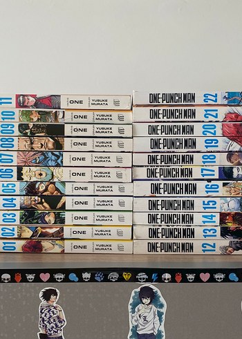 One Punch Man Cilt 1-22 Manga Serisi
