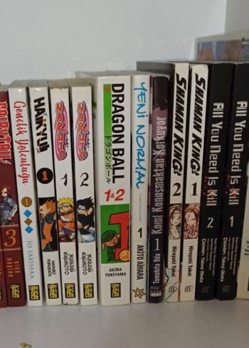 Çeşitli Manga ve Çizgi Roman Seti