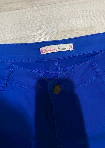 Mavi Denim Mini Bermuda Şort - Görsel 2