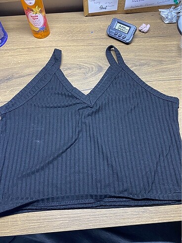 SİYAH KISA CROP