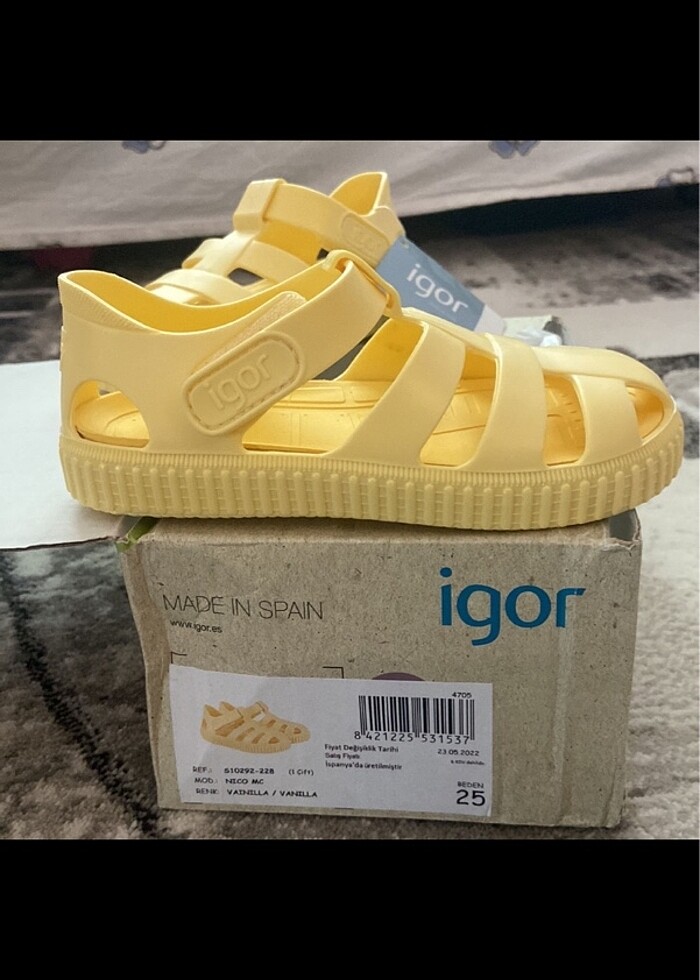 İgor vanilla sandalet 25 no - Görsel 2