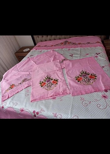 Pike takımı kara makine nakışı