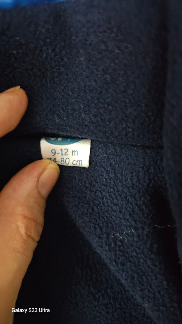 Mavi Kapüşonlu Erkek Çocuk Mont - Görsel 3