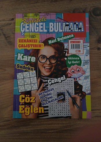Kaliteli Çengel Bulmaca ve Sudoku Dergisi