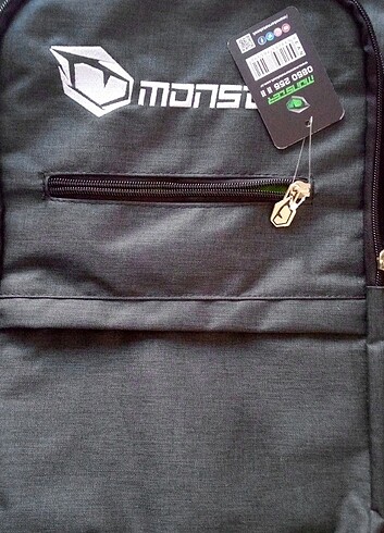 Monster monster 17.3 inç laptop çantası