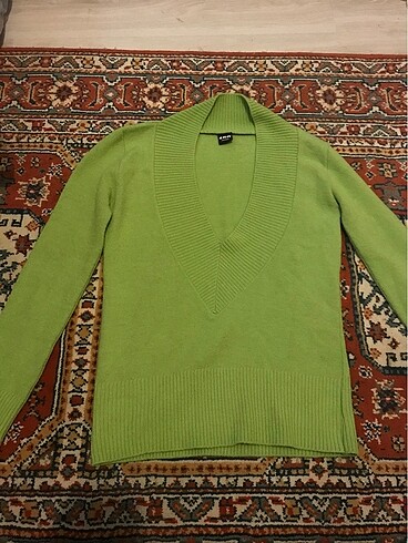 Killstar fıstık yeşili kazak bluz triko