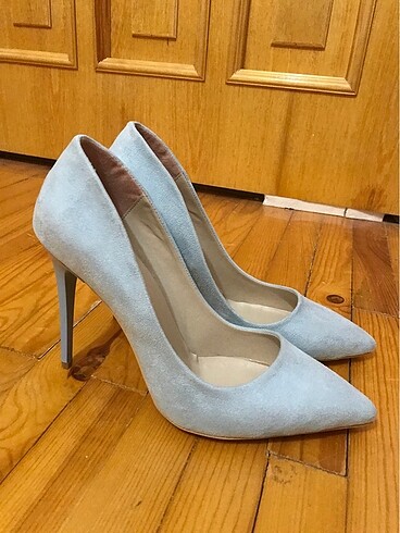 Mango stiletto bebek mavisi