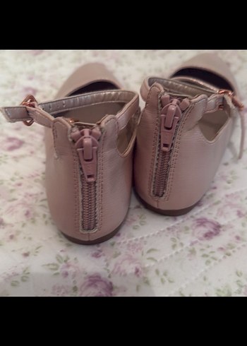 Bej Tokalı Stiletto Topuklu Kadın Babet - Görsel 4