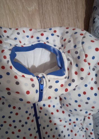 Gri ve Beyaz Bebek Tulumları, Sıcak Kumaş - Görsel 4