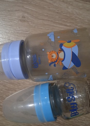 Mavi Bebek Biberon Seti - Görsel 3