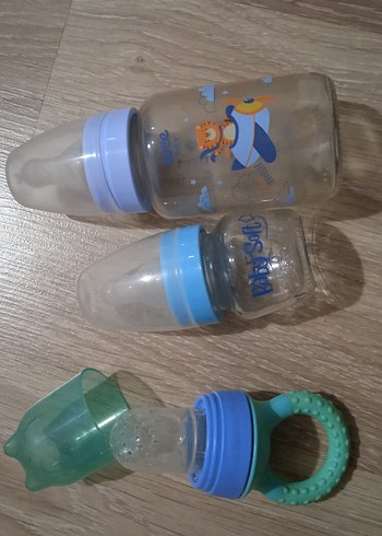 Mavi Bebek Biberon Seti - Görsel 2