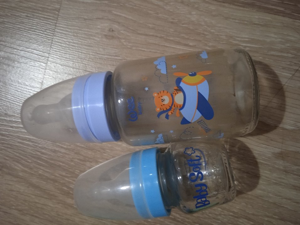 Mavi Bebek Biberon Seti - Görsel 3