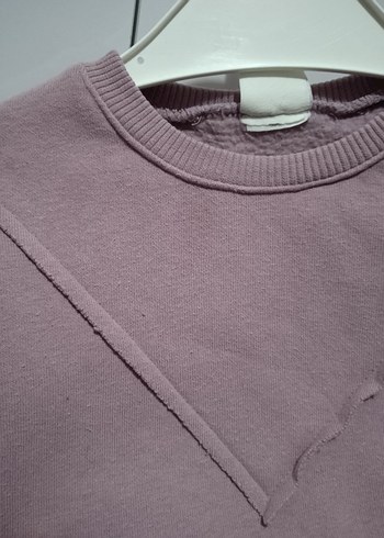 Pembe Bebek Kız Sweatshirt ve Pantolon Takımı - Görsel 4