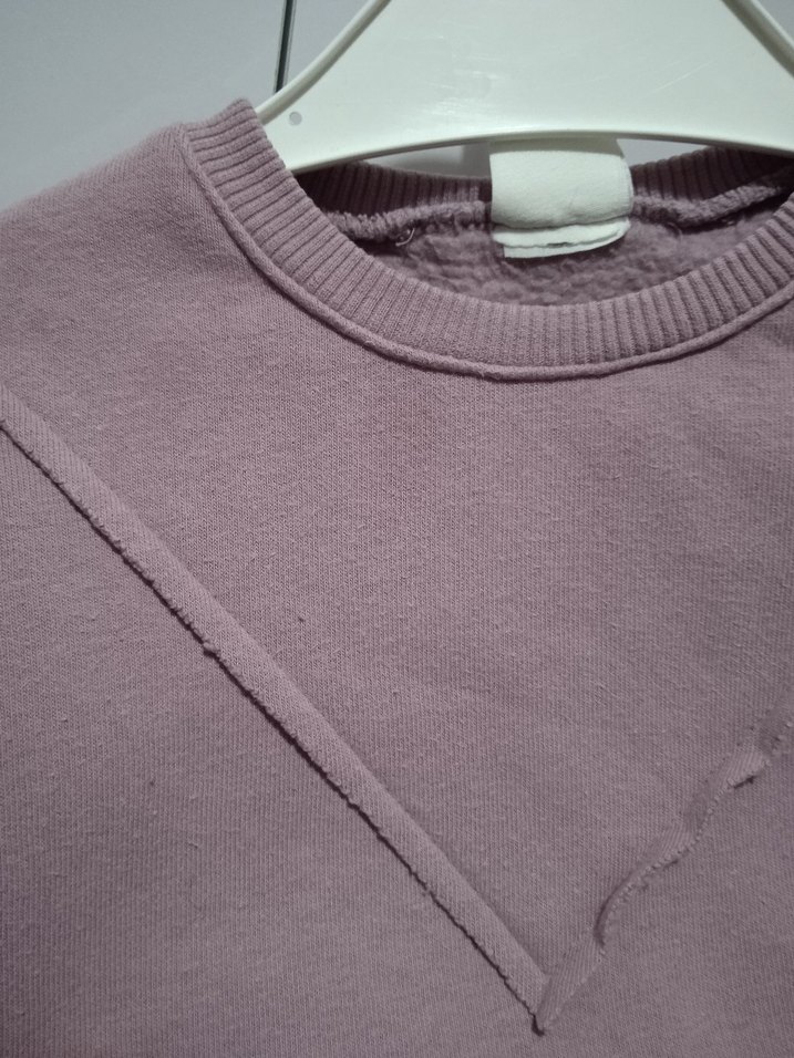 Pembe Bebek Kız Sweatshirt ve Pantolon Takımı - Görsel 4