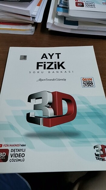 3d ayt fizik soru bankası 