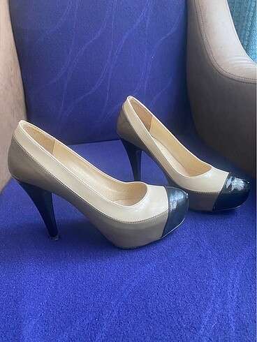 Diğer Mango rugan platform ince topuk