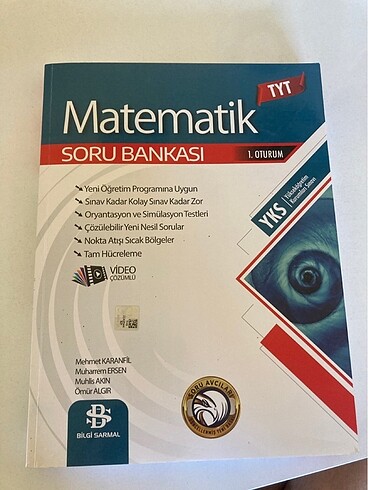 Bilgi Sarmal Tyt matematik 2022 basım