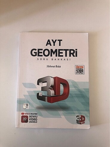 3d tyt-ayt geometri soru bankası