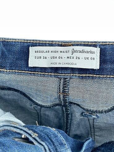 36 Beden çeşitli Renk Stradivarius Jean / Kot %70 İndirimli.