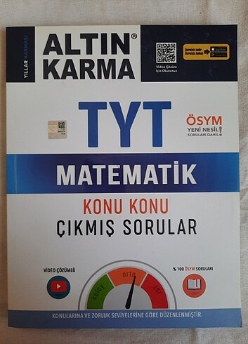Altın Karma Tyt Matematik Konu Konu Çıkmış Sorular