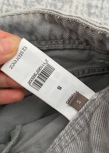 Gri Kadın Denim Pantolon - Görsel 4