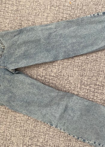 Bol Kesim Kot Pantolon - Görsel 6