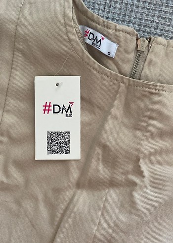 Bej Mini Kadın Elbise - Görsel 5