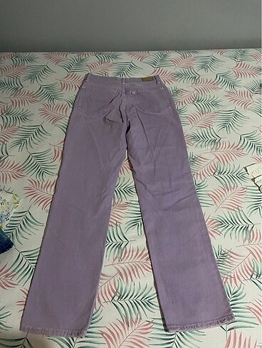 xs Beden mor Renk Lila jean pantolon