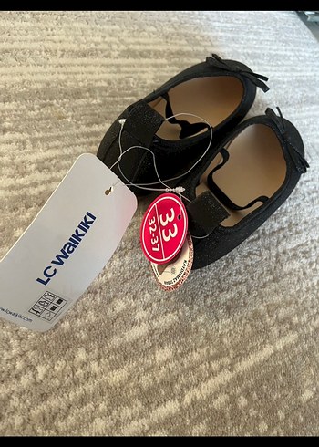 Kız Çocuk Siyah Kemerli Babet Ayakkabı - Görsel 3