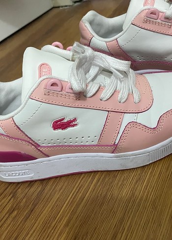 35,5 Beden Lacoste Pembe Bağcıklı Kadın Spor Ayakkabı
