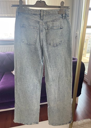 diğer Beden mavi Renk H&M Gri Bol Kesim 11-12 yaş Kot Pantolon