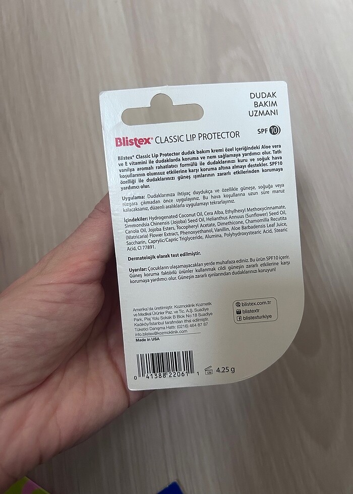 Blistex Classic dudak kremi - Görsel 2