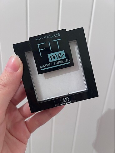 Maybelline fit me sabitleyici pudra
