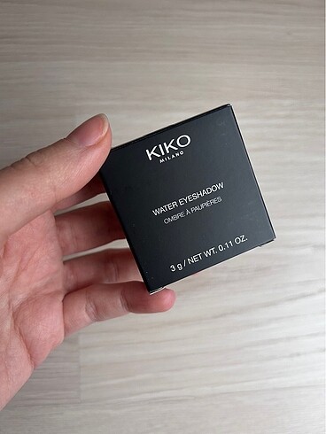 Beden Kiko Water Eyeshadow 219 numara