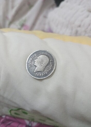 1935 yılı 50 kuruş gümüş para - Görsel 6