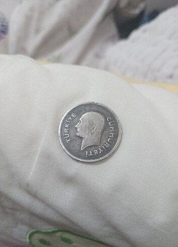 1935 yılı 50 kuruş gümüş para - Görsel 9